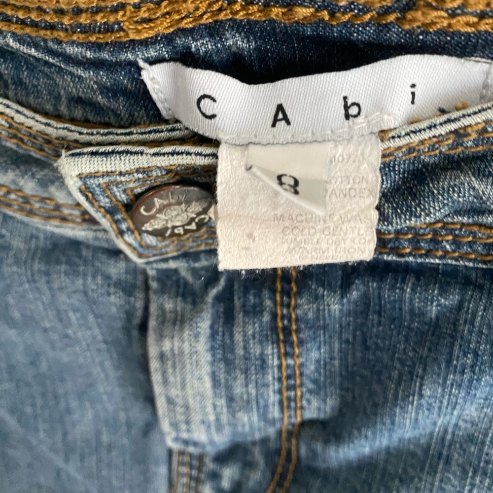 Cabi Denim midi skirt, Y2K fashion